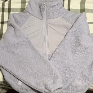 Women's Gray Fleece Jacket
